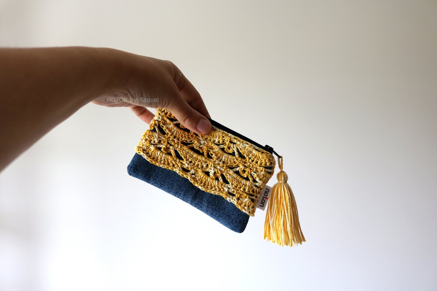 ARIA Wallet - Denim e Amarelo - Image 6