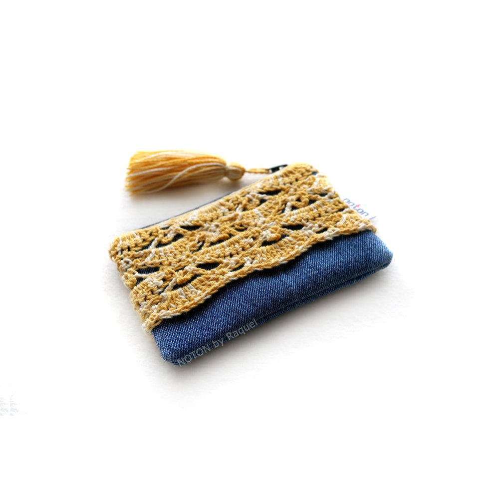 ARIA Wallet - Denim e Amarelo - Image 5