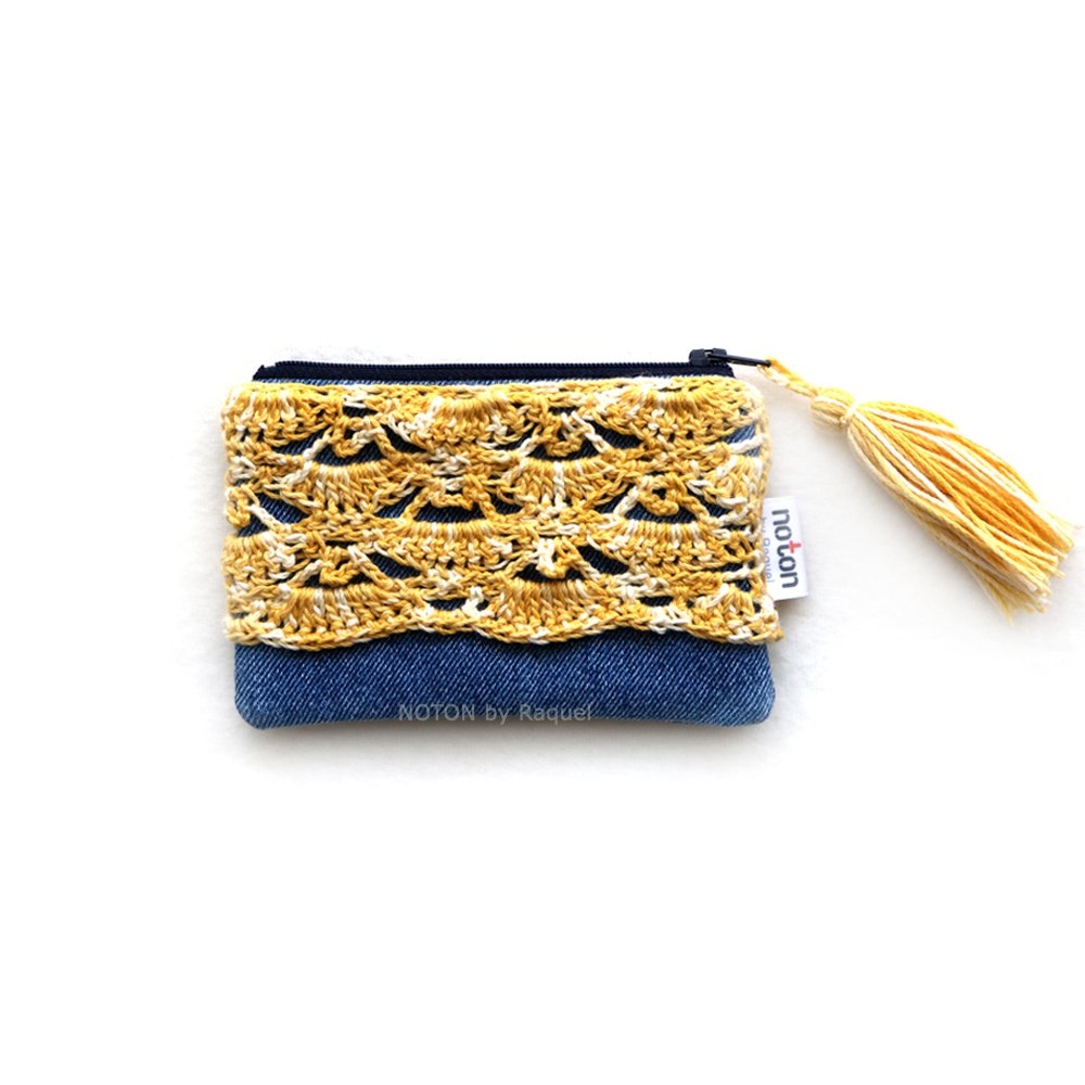ARIA Wallet - Denim e Amarelo - Image 4
