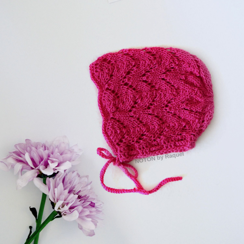 Touca Rosa em Tricot - Image 9