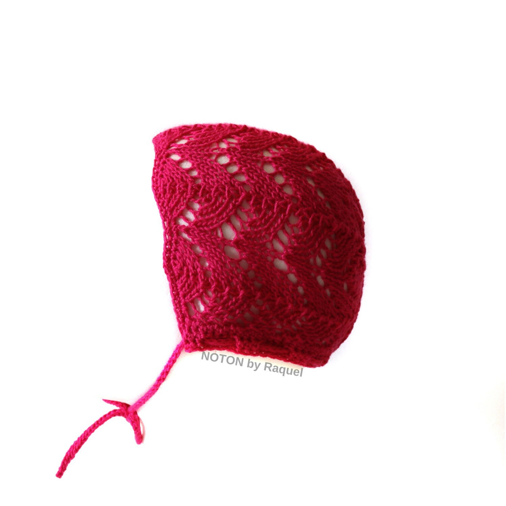 Touca Rosa em Tricot - Image 5