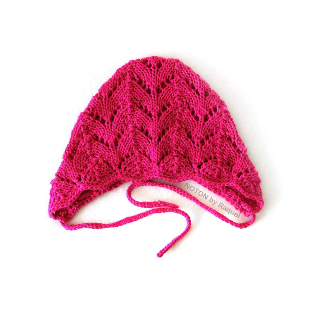 Touca Rosa em Tricot - Image 2
