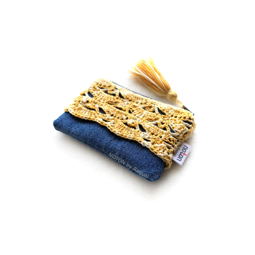 ARIA Wallet - Denim e Amarelo - Image 2