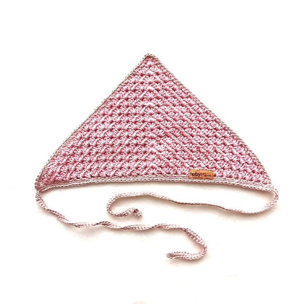 Bandana LUMA - Rosa e Bege