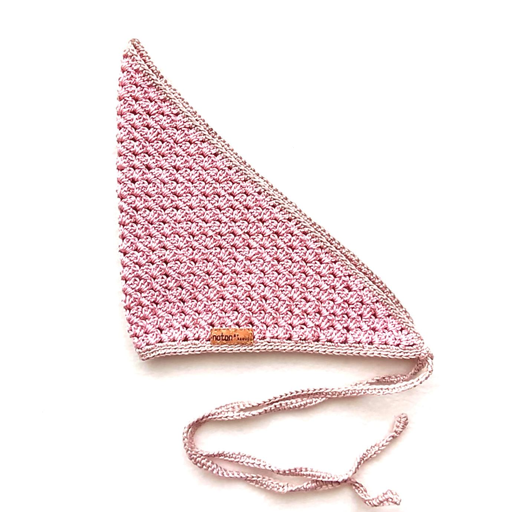 Bandana LUMA - Rosa e Bege - Image 2