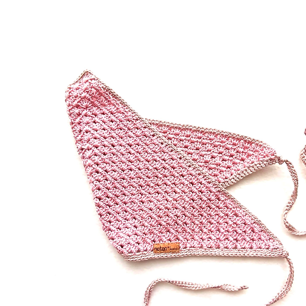 Bandana LUMA - Rosa e Bege - Image 10
