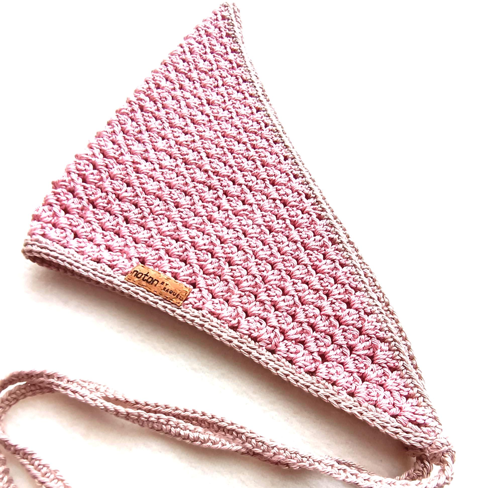 Bandana LUMA - Rosa e Bege - Image 8