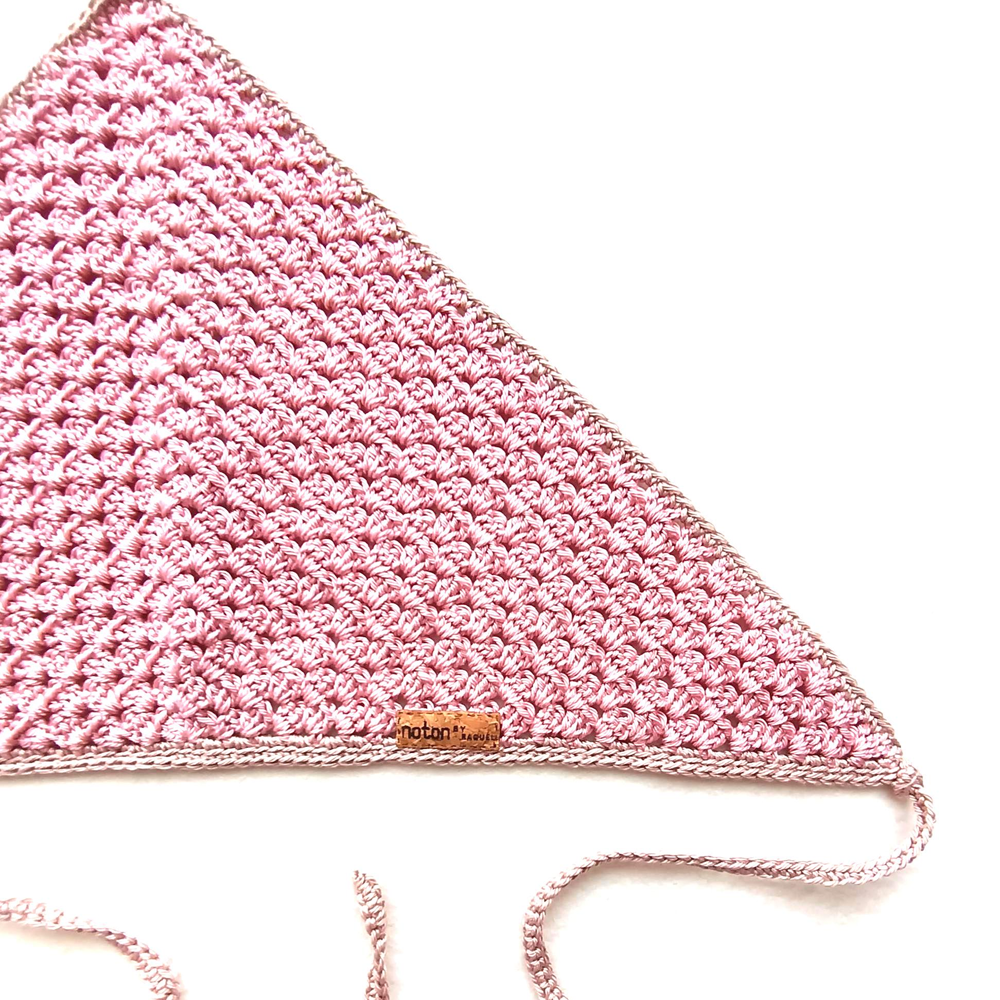 Bandana LUMA - Rosa e Bege - Image 6