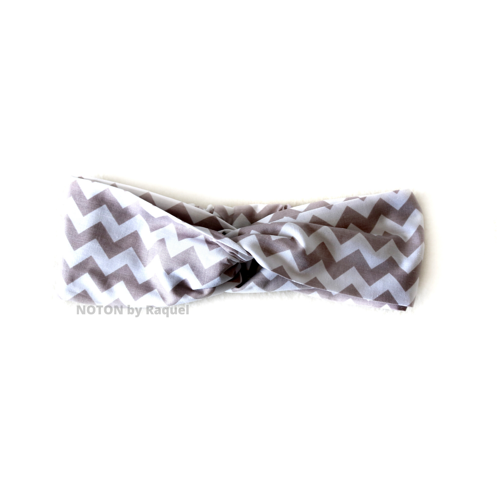 Fita de Cabelo Turbante Summer - Chevron Retro