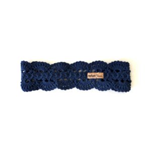 Fita de Cabelo FIORE - Azul Escuro