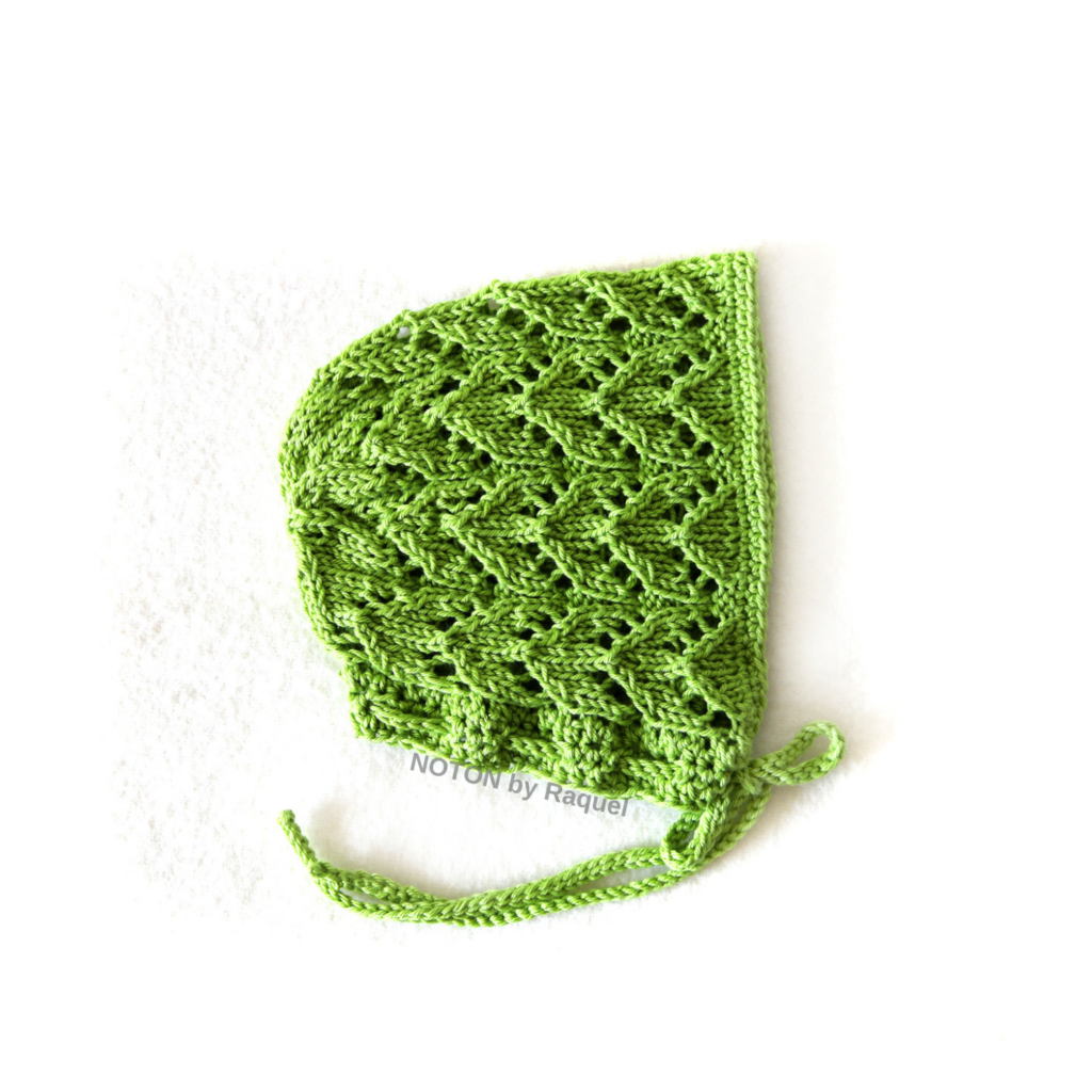 Touca Verde em Tricot