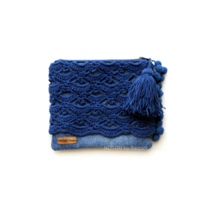 Bolsa Pouch Vora – Denim & Dark Blue