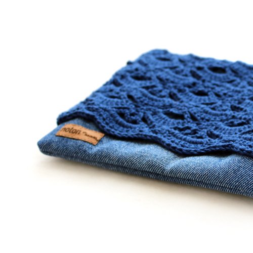 Bolsa Pouch Vora – Denim & Dark Blue - Image 5