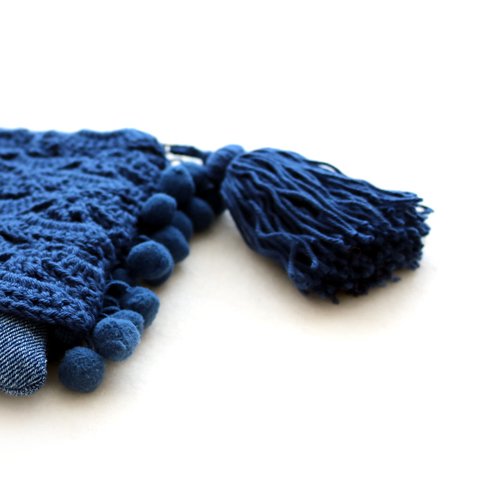 Bolsa Pouch Vora – Denim & Dark Blue - Image 6