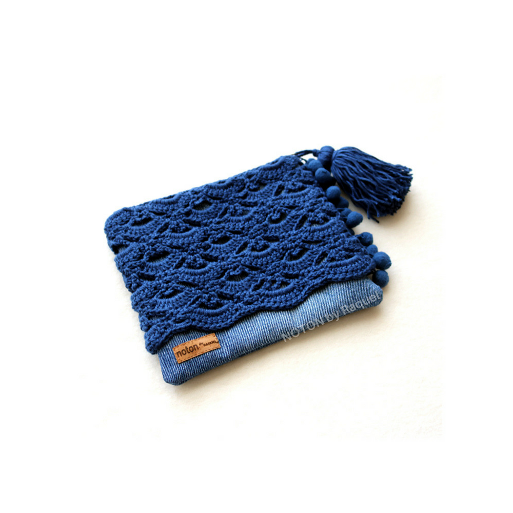 Bolsa Pouch Vora – Denim & Dark Blue - Image 2